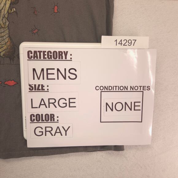 Metallica Band Crew Neck Graphic Short Sleeve T Shirt Mens Size Large L Gray - Picture 8 of 9